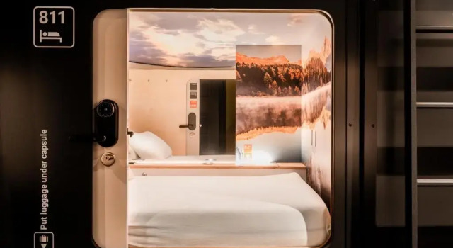 Женская Капсула (без окна) Capsule Hotel - Zurich Airport