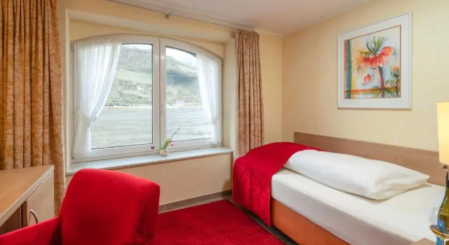 Одноместный номер Comfort с красивым видом из окна Weinhotel Landsknecht