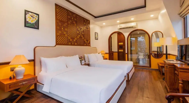 Семейный номер Standard с балконом Boutik Cham NhaTrang Hotel