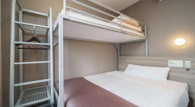 Двухместные апартаменты Super Hotel Yokohama Kannai