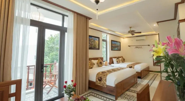 Семейный номер Standard с видом на сад Hoi An Discovery Villa