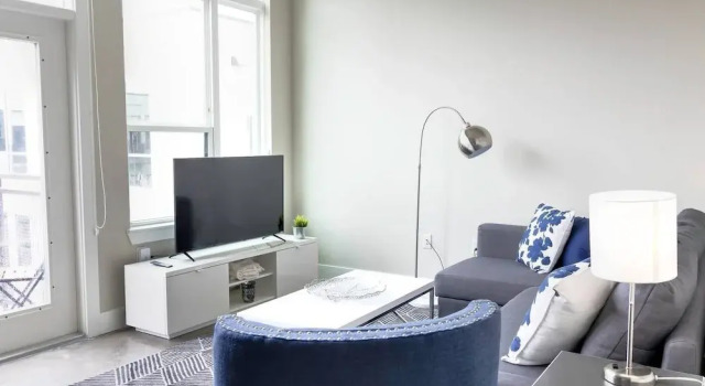 Contemporary Oasis Apartment in Houston, Забронировать Апартаменты/квартира Хьюстон Texas Gulf Coast, рядом с Станция хьюстонского скоростного трамвая "Белл"
