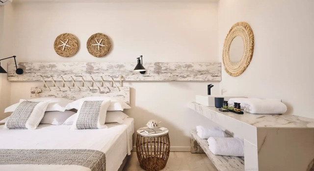 Двухместный номер с видом на море Kythnos Bay Hotel