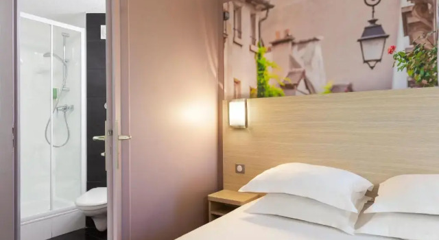 Четырёхместный номер B&B HOTEL Marne-la-Vallée Chelles