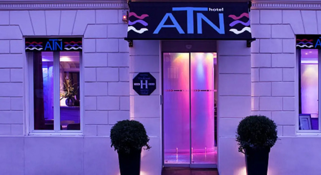 Кровать в общем номере ATN Hôtel