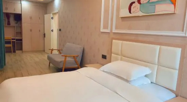 Люкс c 1 комнатой Aegean Hotel (Ankang Railway Station Jiangbei Branch)
