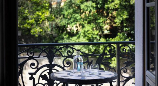 Люкс Deluxe с балконом Palais Ségurane Boutique Hôtel