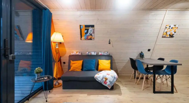 Коттедж A-frame Orange ELKI Pravdino