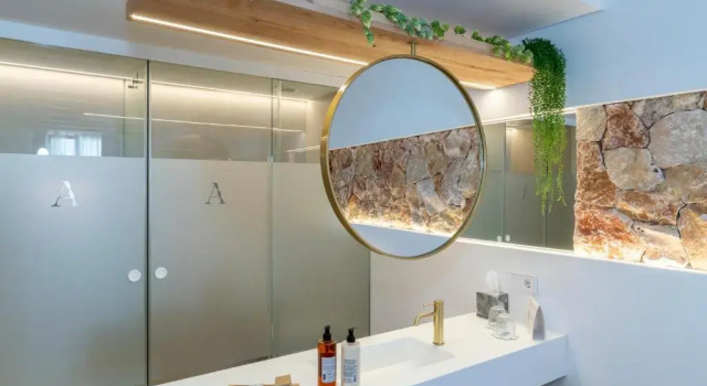 Luxo quarto Hotel S'Antiga Adults Only