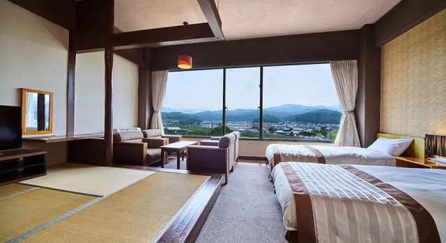 Двухместный семейный номер Standard Misasa Royal Hotel