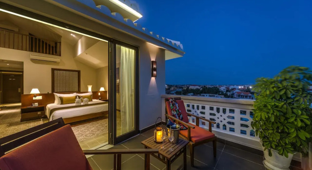 Семейный номер Standard Дуплекс с видом на реку RiverTown Hoi An Resort & Spa