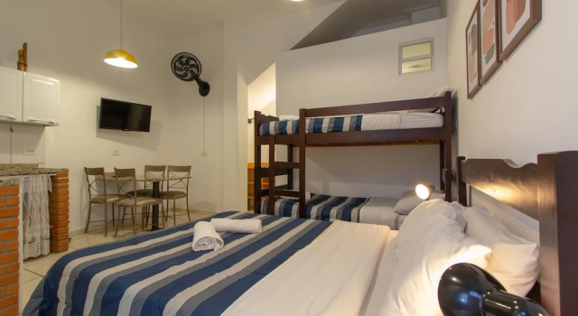 Студия Цокольный этаж BH Studios Hotel Brás