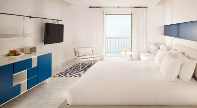 Mykonos Riviera Hotel & Spa, a member of Small Luxury Hotels of the World, Reserva ahora Hotel Hoteles en Mykonos con piscina, Piscina