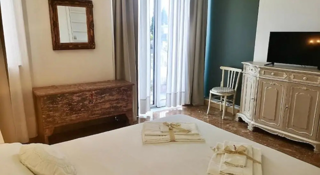 Люкс Deluxe с балконом и с видом на море Villa Giannina B&B