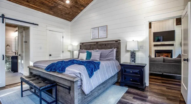 Коттедж 'painted Sky' Modern Broken Bow Cabin w/ Hot Tub!