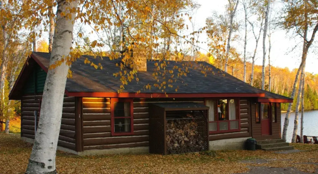 Номер Standard с 4 комнатами с видом на озеро Hay Lake Lodge & Cottages