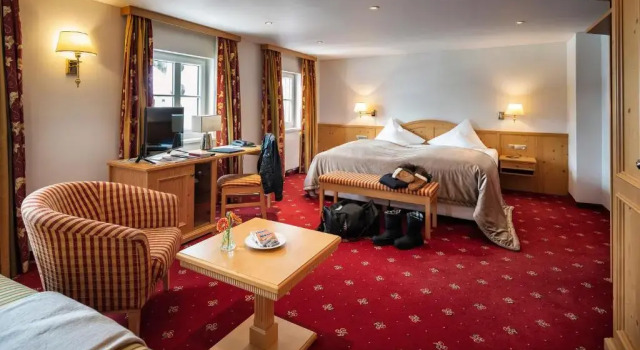 Номер Deluxe Hotel Tannbergerhof im Zentrum von Lech