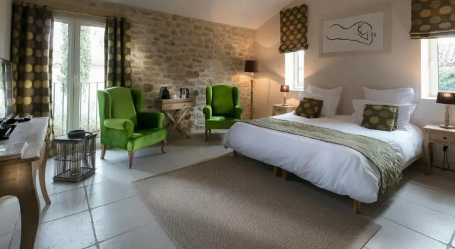 Номер Superior Chambres dHôtes La Maison de Léonie