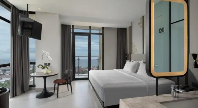 Номер Premier с видом на океан Hotel Santika Premiere Padang