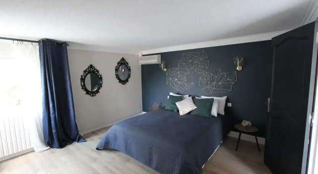 Apartement 120m with garden in a villa