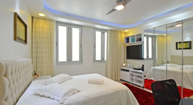 Семейные апартаменты с 2 комнатами LineRio Copacabana Residence #202