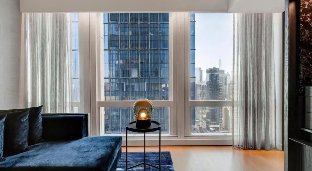 Двухместный люкс Deluxe c 1 комнатой с видом на реку Equinox Hotel New York