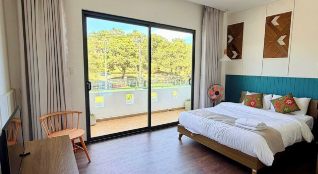 Номер Deluxe с балконом The Scent Boutique Dalat Hotel