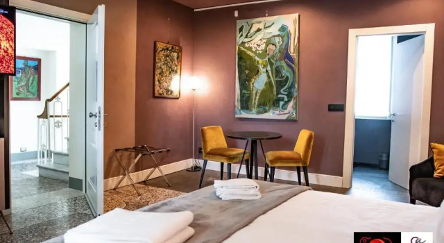 Двухместный номер Deluxe с видом на сад Capriccio Art Hotel