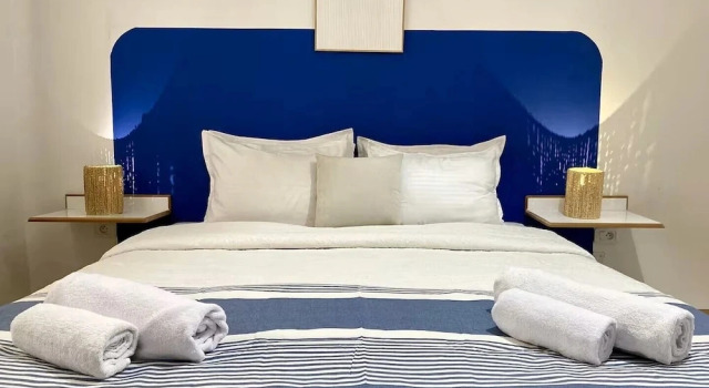 Charming 2-bedroom Apartment With Ocean View in Carthage