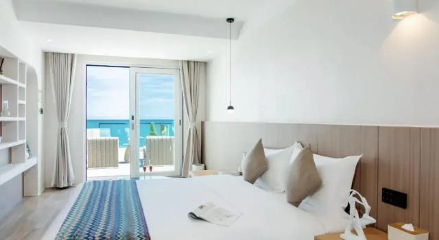 Номер Deluxe That sea in Sanya The sea infinity pool designer Meisu