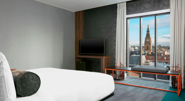 Aloft by Marriott Liverpool, Забронировать Отель Отели Ливерпуля 4 звезды, рядом с Железнодорожная станция Ливерпуль-Джеймс-стрит, 4*