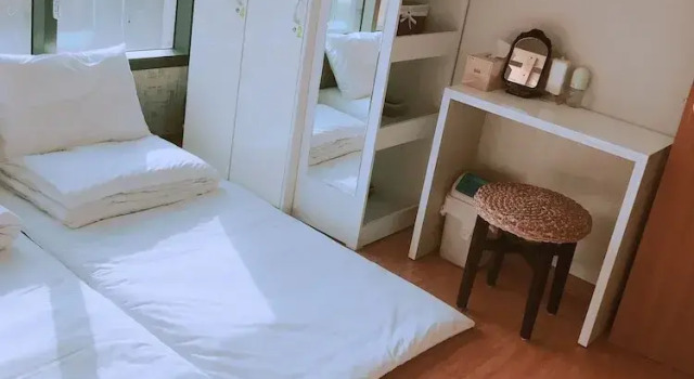 Кровать в общем номере Seoul Crown 88 Guest House - Foreign Guests Only