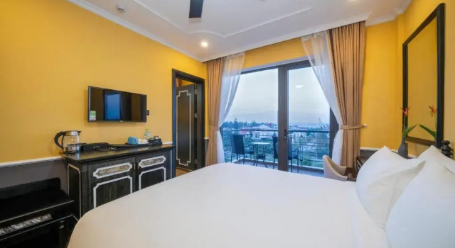 Семейный номер Standard с видом на море Athenia Hoi An Boutique Hotel & Spa
