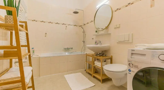Апартаменты CityApartment - 53 m², 2 Zimmer, zentral, Netflix, Küche, Waschmaschine
