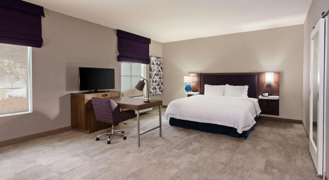 Двухместная студия Hampton Inn & Suites Leavenworth