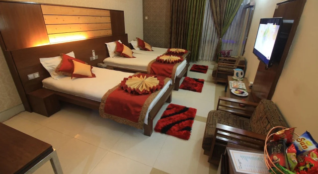 Семейный люкс c 1 комнатой с видом на город Tiger Garden Int Hotel Khulna