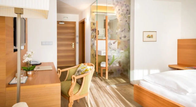 Двухместный номер Deluxe с видом на горы Hotel Heubad