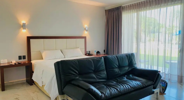 Двухместный полулюкс с балконом и с красивым видом из окна Hotel Aqua Spa & Resort