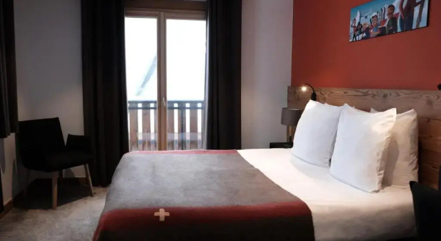 Двухместный номер Superior с видом на горы Hôtel La Grande Lanière