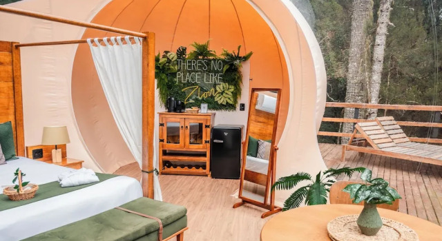 Zion Bubble Glamping, Забронировать Кемпинг Отели в центре Урубиси, в центре