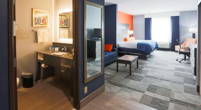 Двухместный люкс Deluxe Best Western Plus Wewoka Inn & Suites