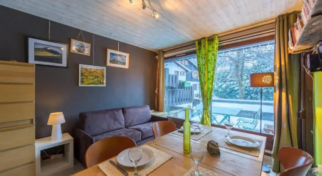 Апартаменты с видом на сад Appart avec charme au pied des pistes
