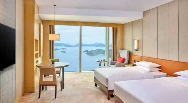 Двухместный номер с видом на океан Hyatt Regency Shenzhen Yantian