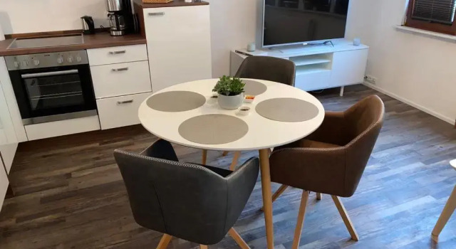 Апартаменты Schöne Ferienwohnung Burgruine Fachwerkhaus
