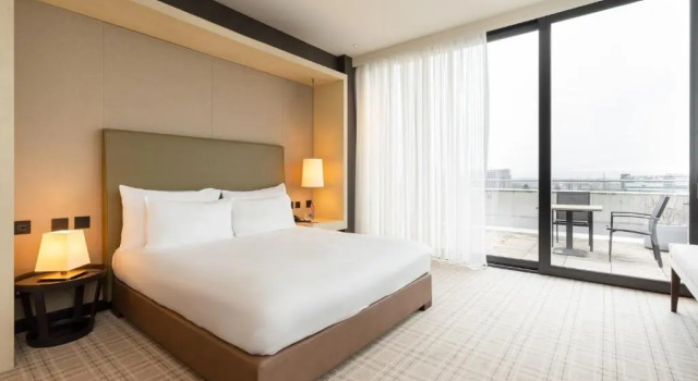 Люкс c 1 комнатой с видом на горы Crowne Plaza Geneva by IHG