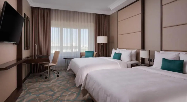 Двухместный номер Deluxe JW Marriott Bucharest Grand Hotel