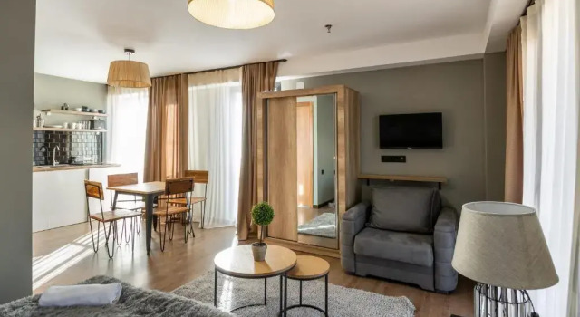 Апартаменты Super Stylish and cozy 2 bedroom 4or6 people Apartment in key location in Marshall Gudauri Project Ski Resort