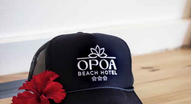 Семейное бунгало с 2 комнатами Opoa Beach Hôtel