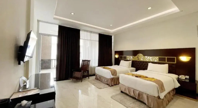 Двухместный номер Deluxe с балконом Batam Harbour Boutique Hotel & Spa