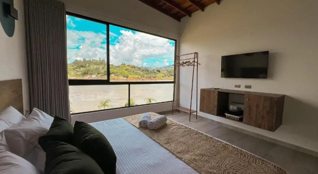 Двухместный номер Deluxe Viajero Guatapé Hostel & Lake Club